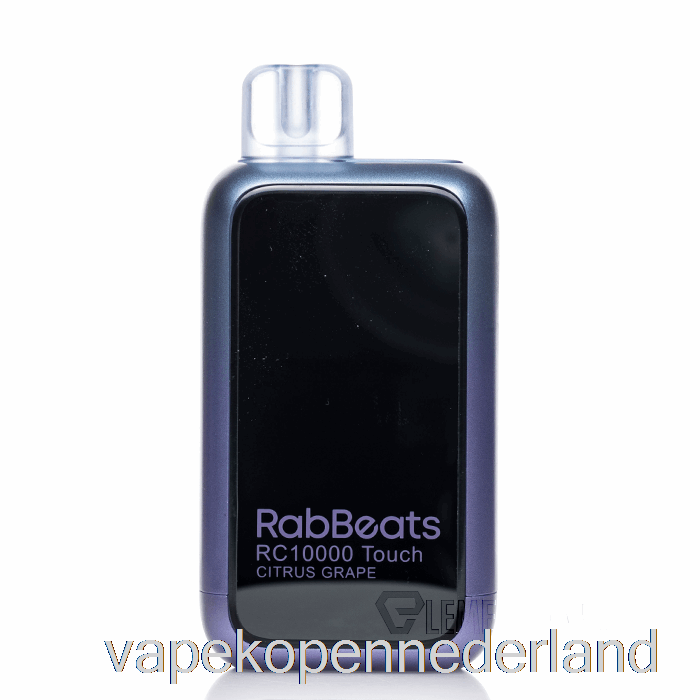 Elektronische Sigaret Vape Rabbeats Rc10000 Touch Wegwerp Citrusdruif